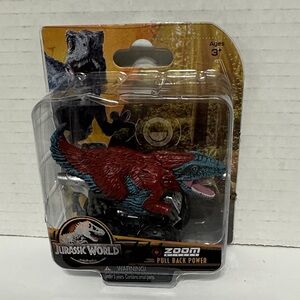 Jurassic Park Zoom Pull Back Dinosaur Collector Toy
